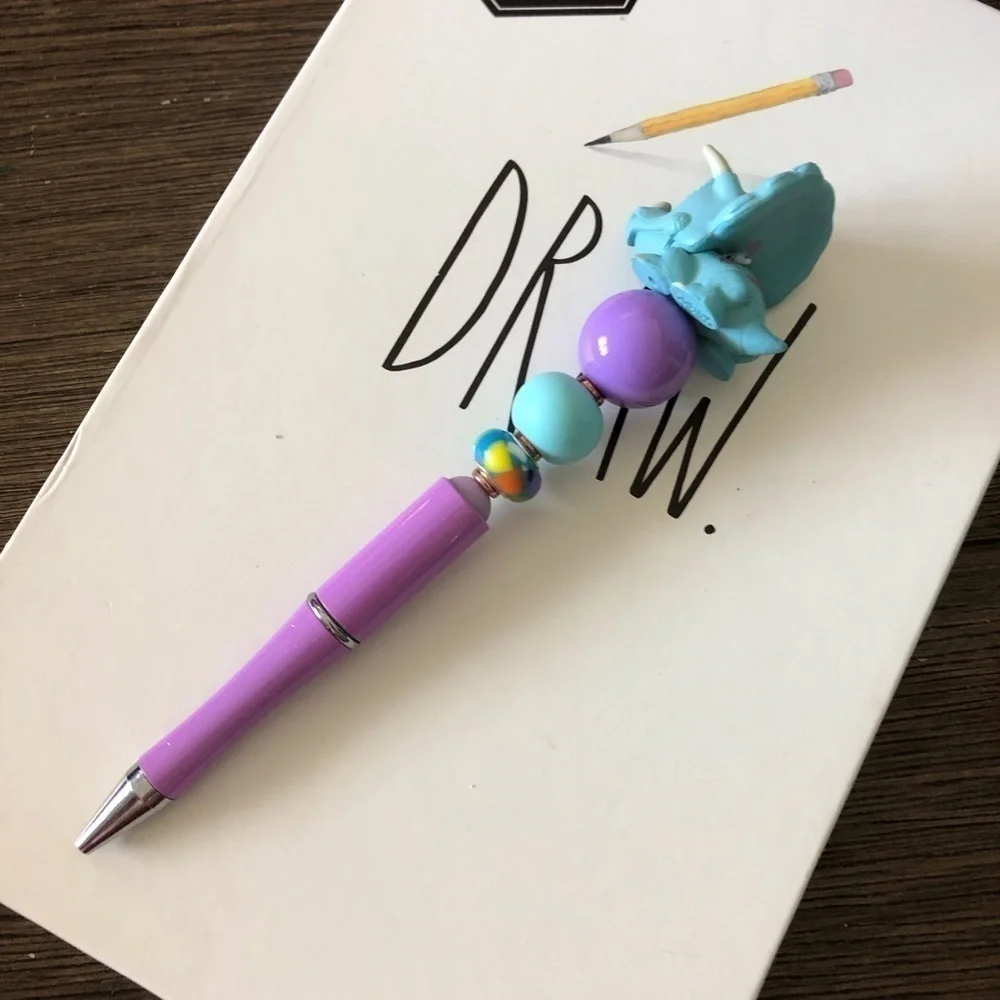 Disney Doorables: Toy Story: Trixie handmade beaded pen